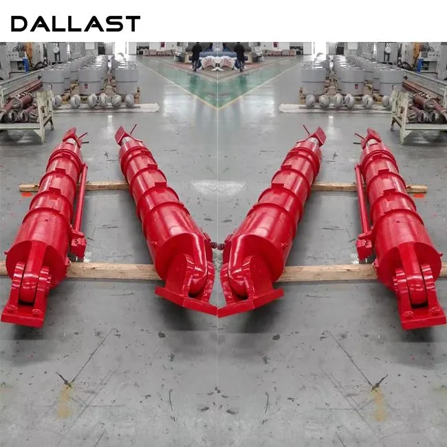 Tvíverkandi vökvahylki með löngum höggum