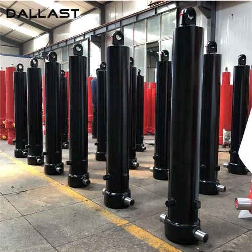 3 stigs sjónaukavökvahylki fyrir sorphaugur