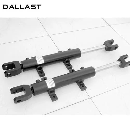 Ryðfrítt stál sorpbíll vökvahylki