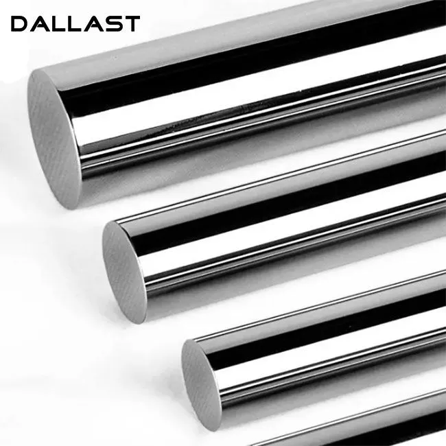 Ryðfrítt stál hringlaga stangir